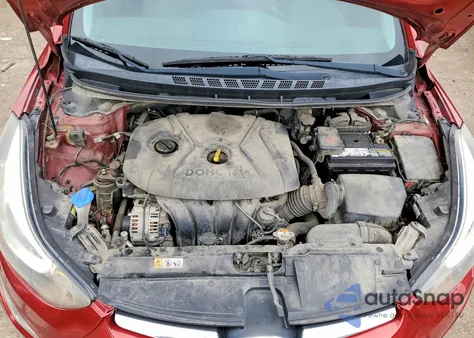 2016 Hyundai Elantra Se z USA, uszkodzony, nr VIN 5NPDH4AE0GH689739